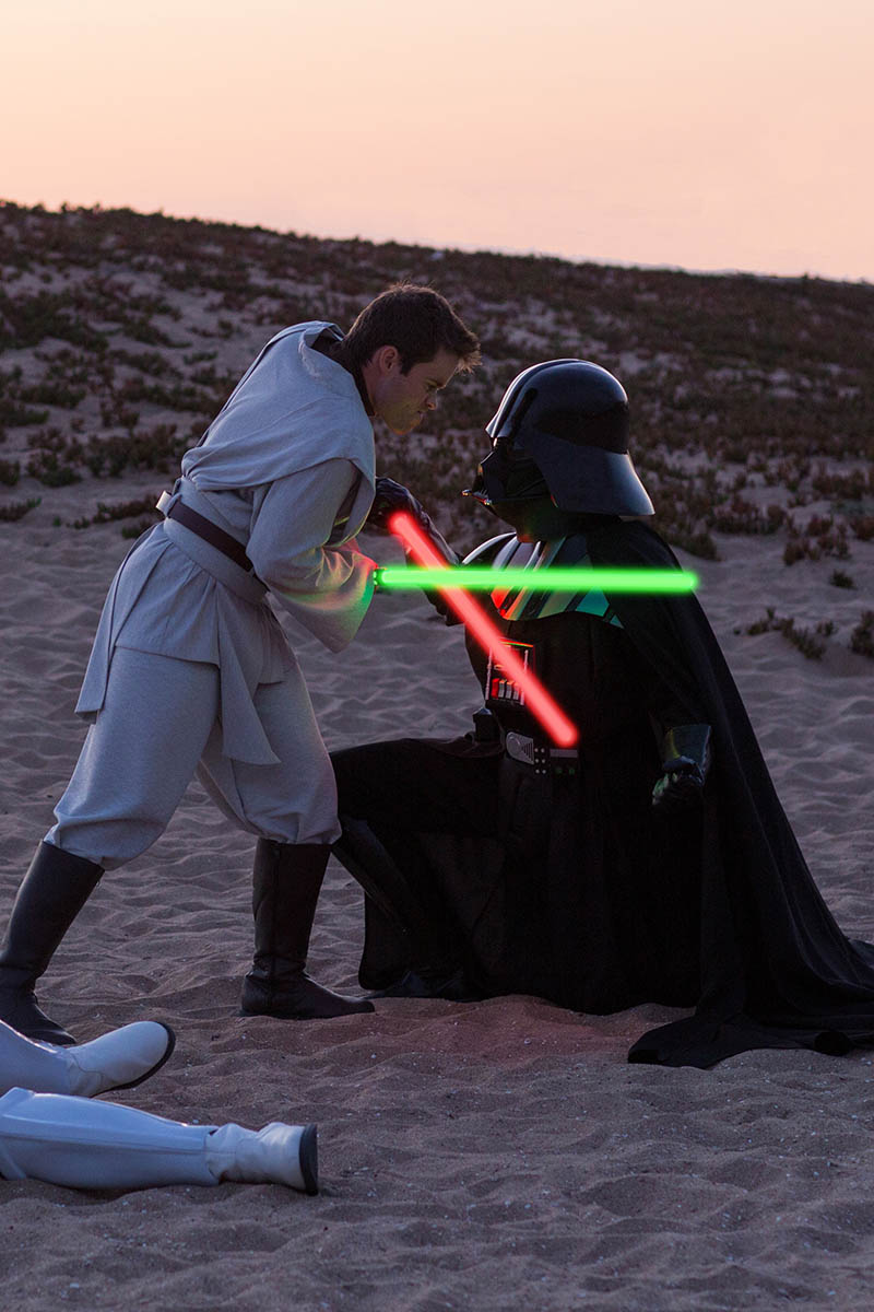 star wars party characters for hire, jedi from star wars party character for hire, darth vader from star wars party character for hire