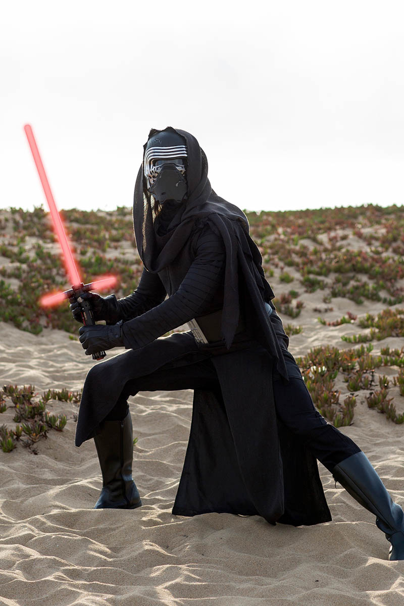 kylo from star wars party character for hire